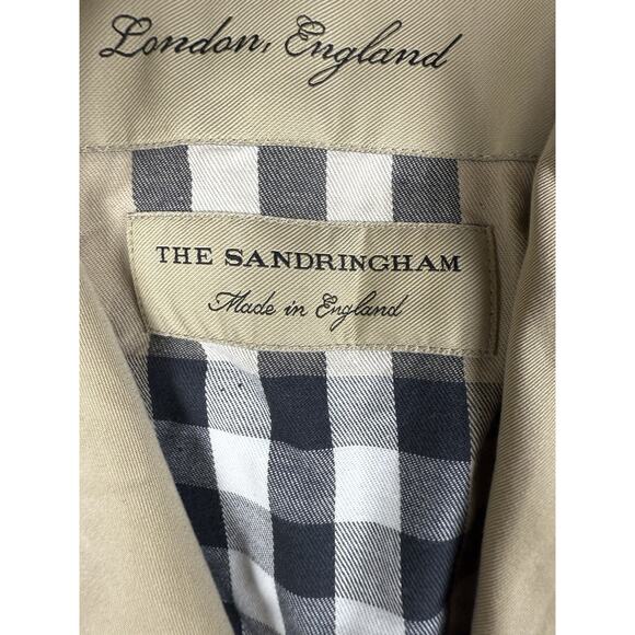 Burberry Beige Sandringham Mid Length Trench Coat UK 6 US 4 - Picture 2 of 9